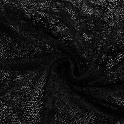 Spring Summer Women 2 Piece Dress Set Sexy Lace Patchwork Ruffle Ribbon Skirt Outfit Party Dress