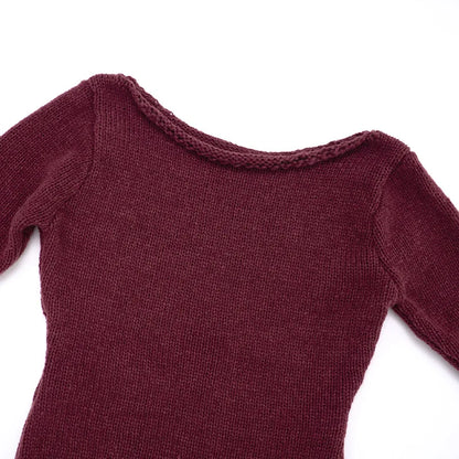 Casual Pullover Women Long Sleeve Y2K Knitted Sweater Tops Sexy Off Shoulder Club Fashion 2025 Winter Jumpers Sweater