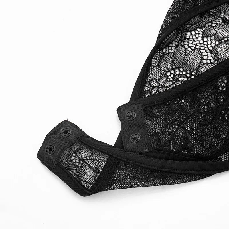 Spring Summer Women 2 Piece Dress Set Sexy Lace Patchwork Ruffle Ribbon Skirt Outfit Party Dress