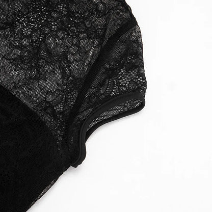 Spring Summer Women 2 Piece Dress Set Sexy Lace Patchwork Ruffle Ribbon Skirt Outfit Party Dress