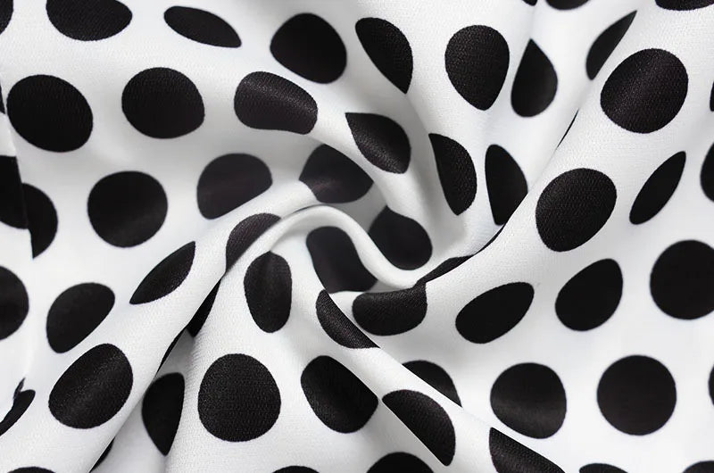 2026 Summer Polka Dot Halter Dress Women High Waist Backless Mini Dress Casual Party Short Dresses